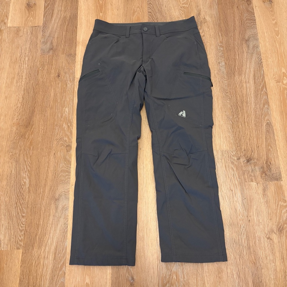 Eddie Bauer First Ascent Guide Pro Fleece Lined Pants Men’s 35x30 Outdoors Gray